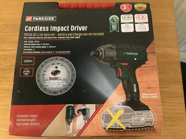 Image of Parkside PHSB 10.8 A1 cordless impact driver