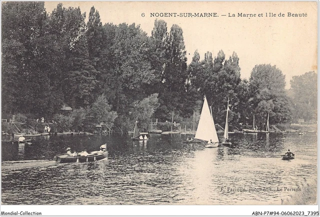 ABNP7-94-0626 - NOGENT-SUR-MARNE - la marne et l'ile de beaute