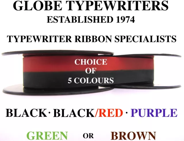 🌎 Adler Typewriter Ribbon Please Use Drop Down Menu For Machine Model & Colour