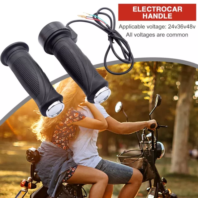 VTT scooter électrique antidérapant poignée avec caractéristiques  d'absorpti