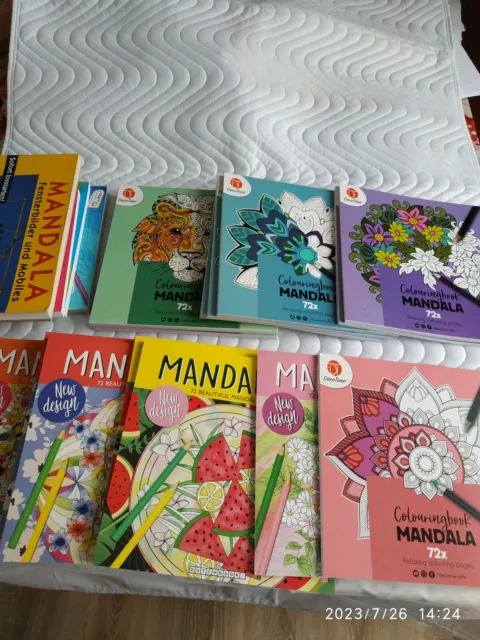 Malbücher - Mandalas für Groß und Klein