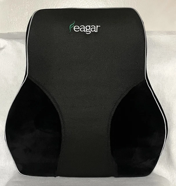 Lumbar Support Pillow/Back Cushion, Memory Foam Orthopedic Backrest for Car S...