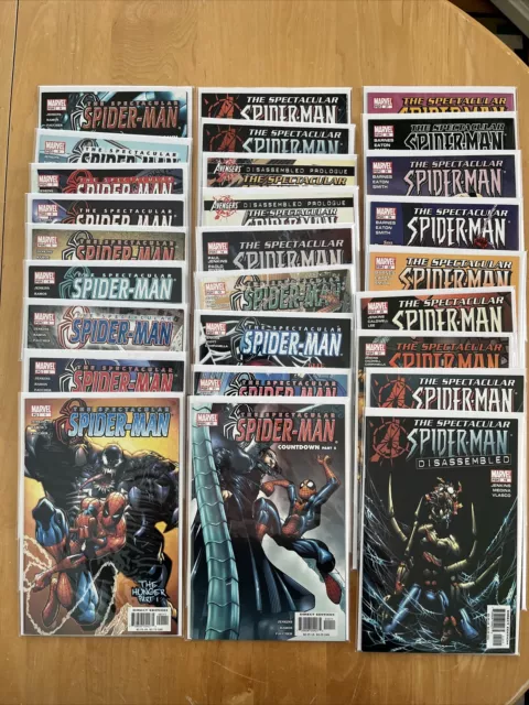 Spectacular Spider-Man Vol 2 #1 To 27 Set (Marvel 2003-05) Nm Lot Venom Ramos