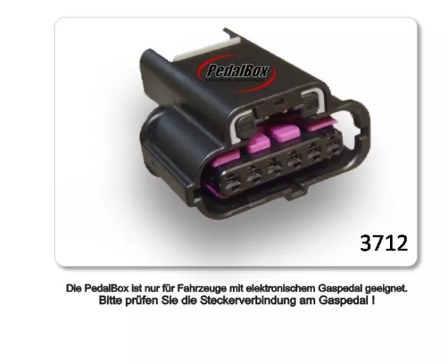 Dte Système Pedalbox 3S pour Porsche 911 997 Carrera 3.6L B6 254KW Gaspedal Chip 2