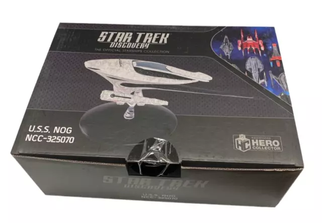 USS NOG (DISCOVERY) ship model Star Trek Eaglemoss Universe new with magazine