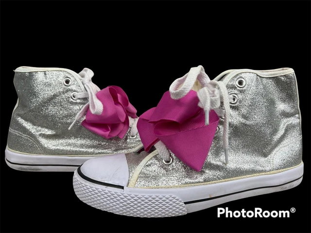 Jojo siwa sequin clearance high top shoes