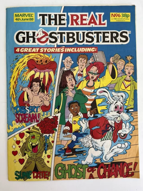 The Real Ghostbusters Comic Magazine # 6 UK 1988 (Marvel Comics)