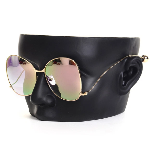 1 pc tête de résine modèle portrait monture de lunettes monture 2