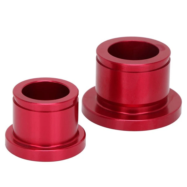 2 6061-en Aluminium Rouge Rear-Wheel Moyeu Entretoises for CRF230F 19 CRF150F