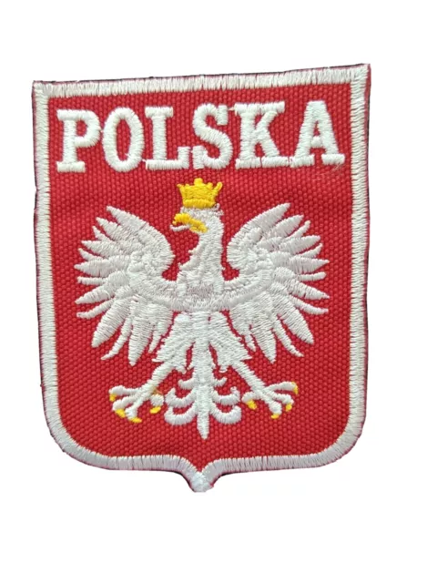 Polish Eagle Emblem Large 8cm Tall Good Quality