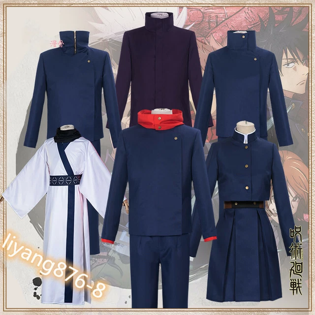 JUJUTSU KAISEN NOBARA Yuji Itadori Satoru Gojo Cosplay School Uniform