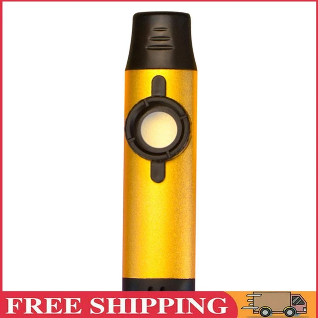 Portable Flutes Aluminum Alloy Kazoo Lightweight Music Lover Gift (Gold)