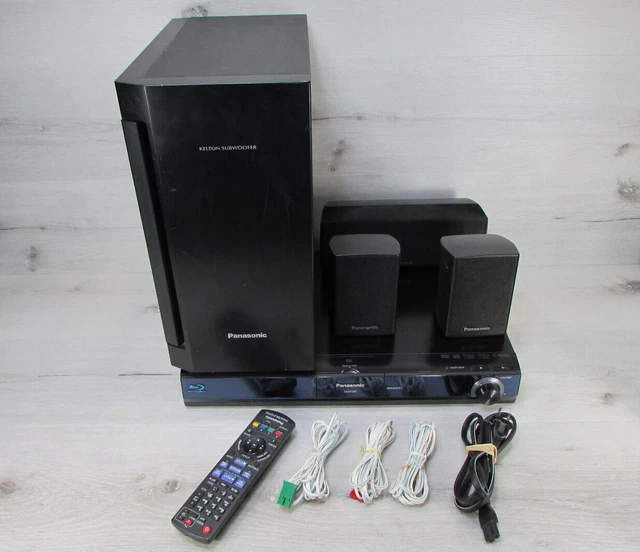 PANASONIC SABT200 BLURAY Disc Home Theater Sound System With Remote
