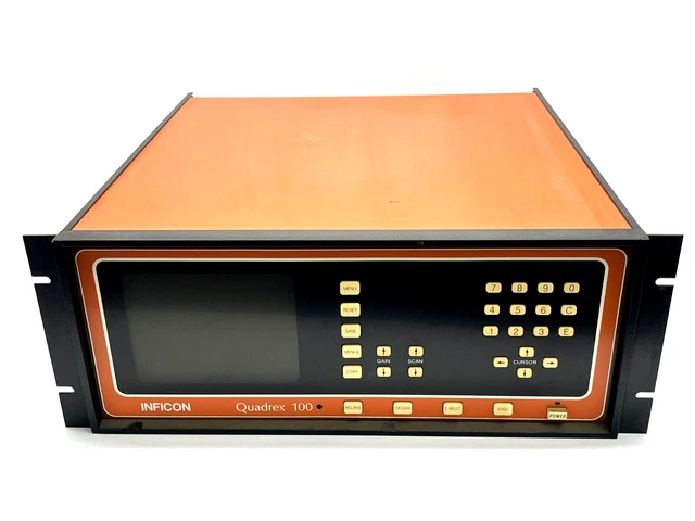 Leybold Inficon 017-010-G1 Quadrex 100 Gas Analyzer