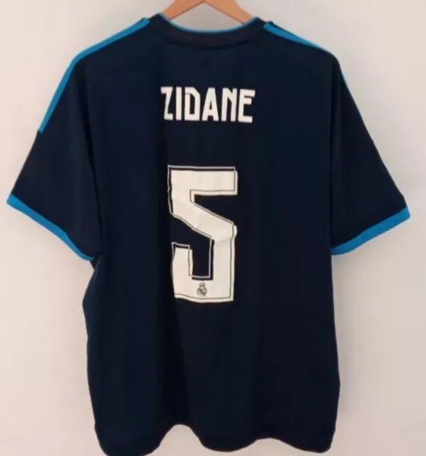 Camiseta oficial 5 Zidane Real Madrid 2015/16 talla XL (Medidas descripción)