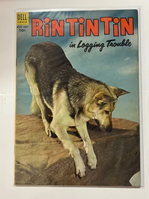 RIN TIN TIN #4 (1954) Dell Comics | Combined Shipping B&B