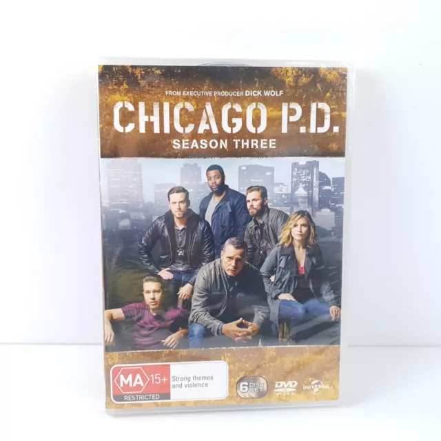 DVD CHICAGO P.D. Season 3 NEW SEALED 6 Disc Set 23