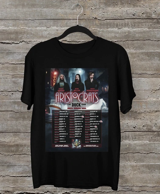 T-shirt The Aristocrats Band Album Duck, Coton, Tailles S à 5XL - Neuf Avec étiquettes