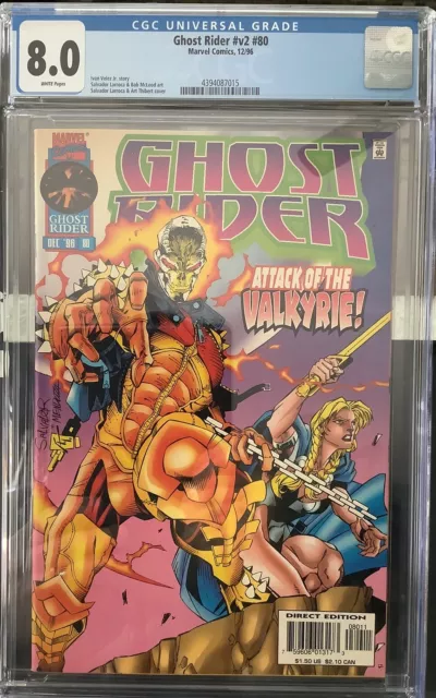 Ghost Rider 80 CGC 8.0 Marvel 1996 Comic Book