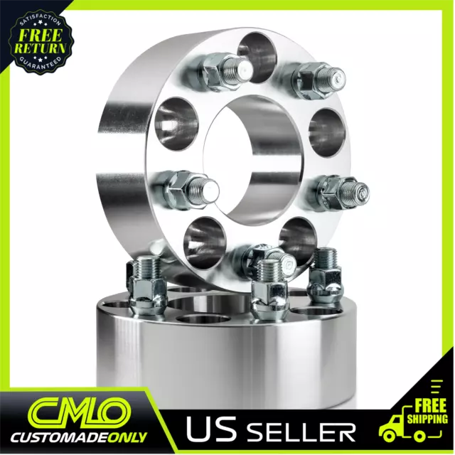 2pc 50mm (2") Wheel Spacers 5x127 For 2006-2010 Commander 1967-1987 Chevy C10