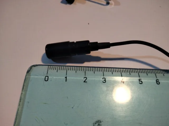 Microfono di alta qualità ideale per interviste nascosto jack 3,5 mm cellulare