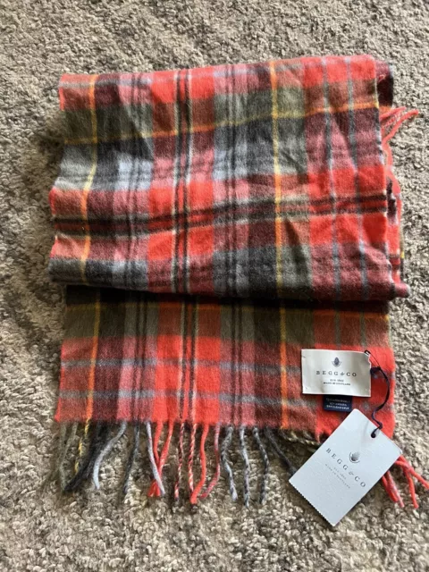 Begg & Co. Wool Blend Scarf Made in Scotland