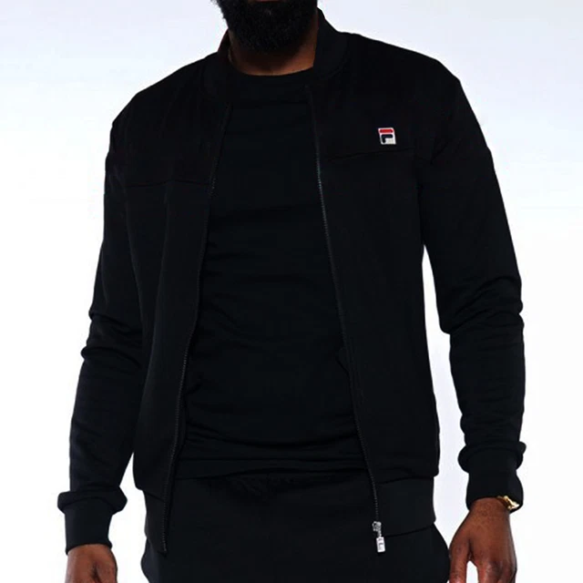 FILA VINTAGE ATHLETIC naso jacket SportStyle LM161RM8 Black EUR 78