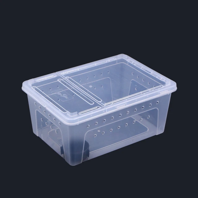 Contenitore di plastica contenitori di plastica Go scatola rettile di plastica bianco