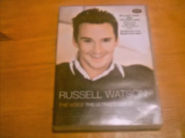 Russell Watson-The Voice-Ultimate Collection-Dvd-21 Classic Tracks-Disc Unplayed