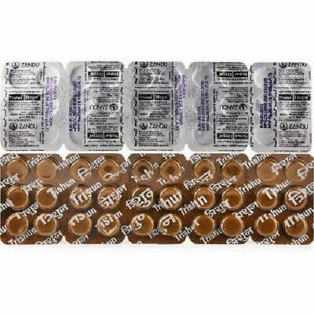 Zandu Trishun (90 Tablets) For Immunity & Common Cold 100% Herbal Free Shipping