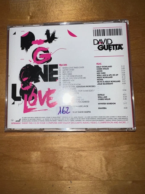 CD ALBUM - David Guetta - One Love EUR 5,00 - PicClick FR