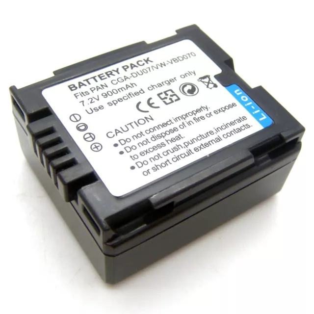 Battery For Panasonic NV-GS230 NV-GS250 NV-GS258 NV-GS280 NV-GS300 NV-GS308