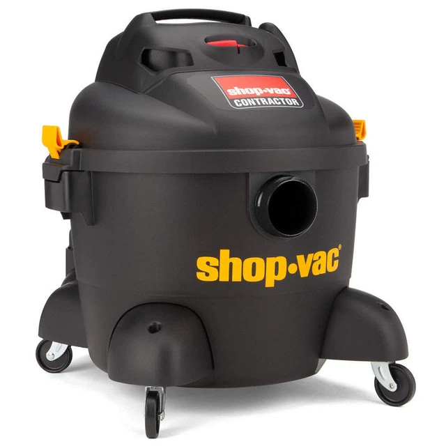SHOP-VAC 9653606 Shop Vacuum,6 gal,Plastic,145 cfm