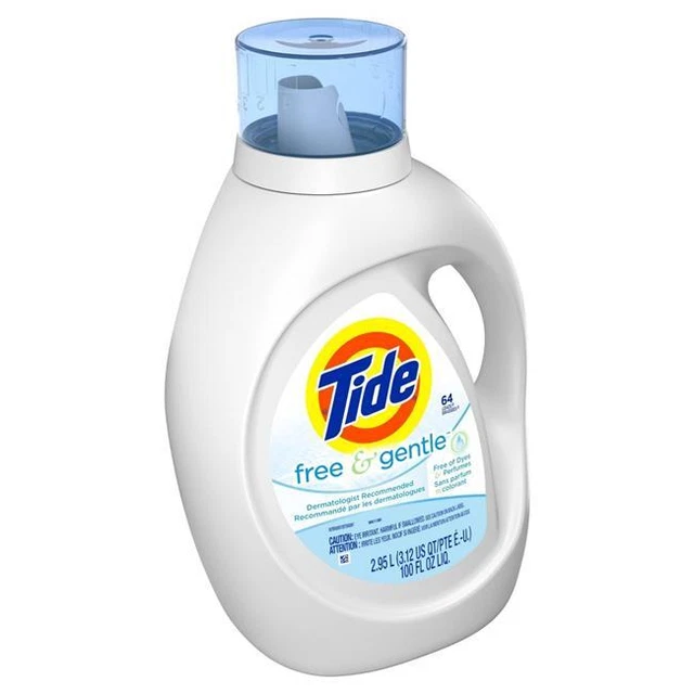 Procter & Gamble PGC41829 100 oz Tide Free & Gentle Liquid Laundry Detergent