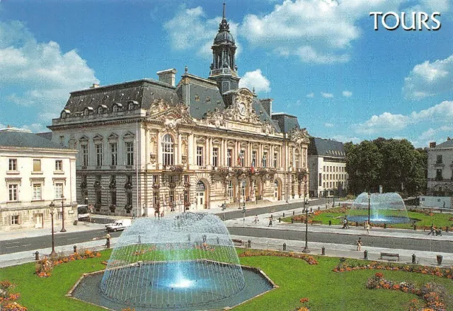 TOURS -  l'Hôtel de Ville, place Jean Jaurès - LES MERVEILLES DU VAL DE LOIRE