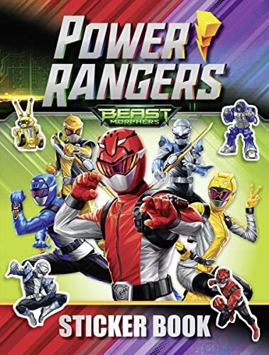 Sticker Chart Power Rangers POWER RANGERS BEAST Morphers Sticker Book by Farshore Book The Cheap ...