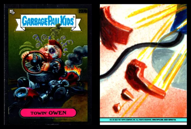 2023 Topps Chrome Garbage Pail Kids GPK Series 6 OS6 Base Card Towin OWEN 237b