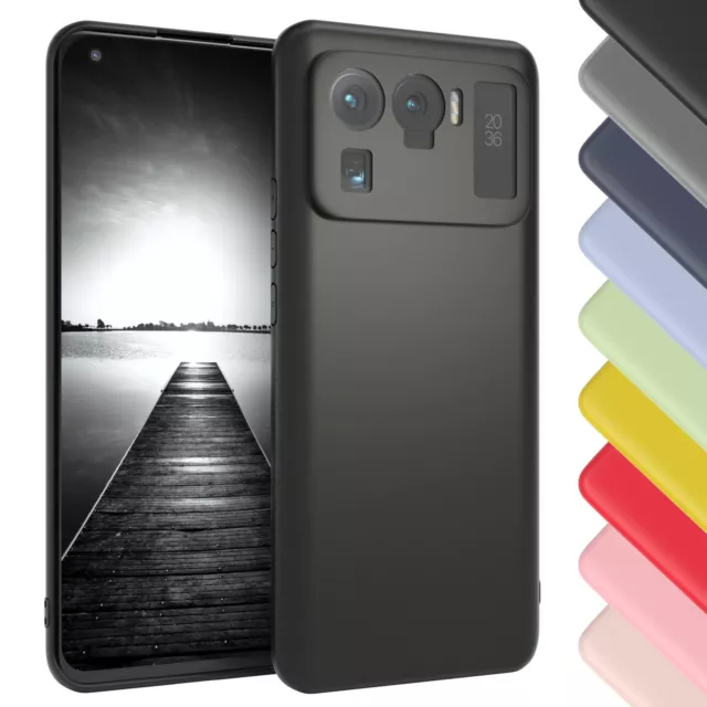 EAZY CASE für Xiaomi Mi 11 Ultra Hülle Silikon Schutzhülle Cover Tasche Schutz