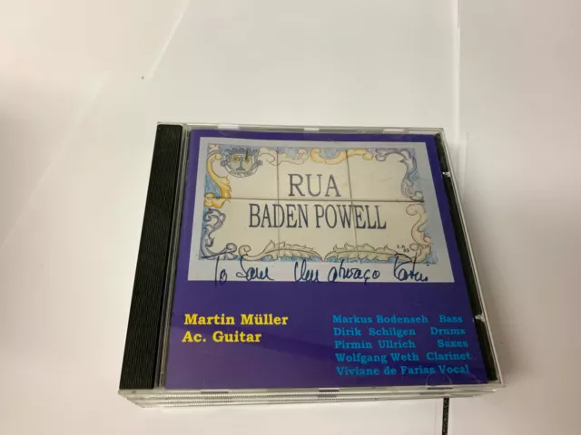 Rua Baden Powell Martin Cd Ckm 080 [Signed ?] Rare 12 Trk  [T1]