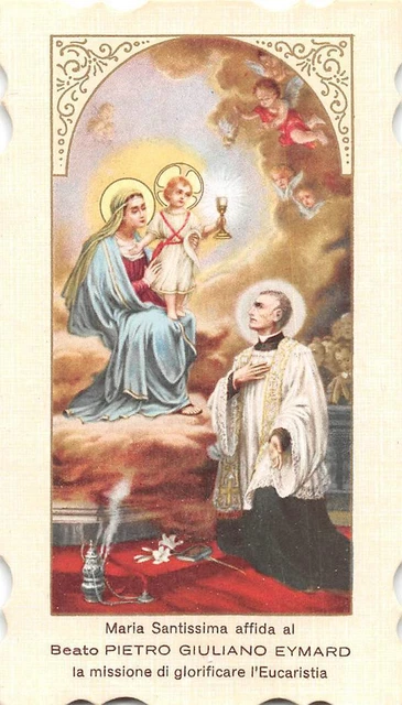 OLD nice rare  Holy cards circa from 1950"H6989" san maria
