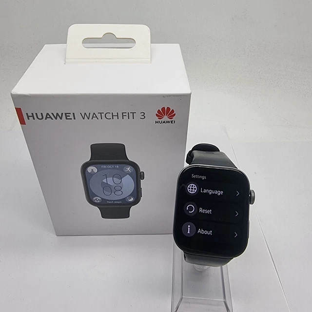 HUAWEI WATCH FIT 46mm Cassa in Fibra Polimerica con Cinturino in Silicone -... EUR 25,00