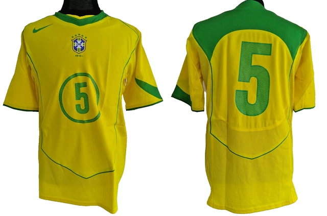 Maillot Vintage Brésil - Brasil - No Match Worn - Jersey De Foot Collection