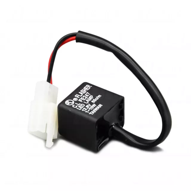 Motorcycle Led Indicator Relay For Honda, Kawasaki, Yamaha - Stops Fast Flashing