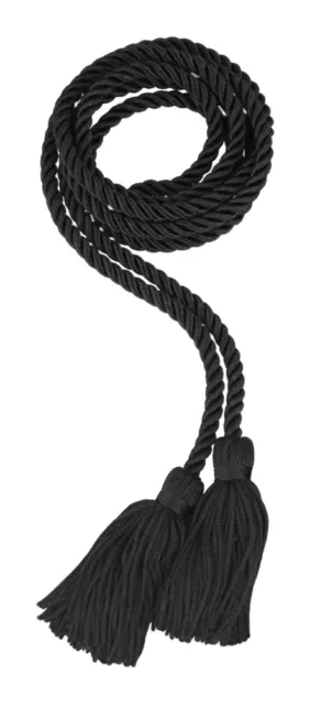 Black Graduation Honor Cord - College & High School Honor Cords