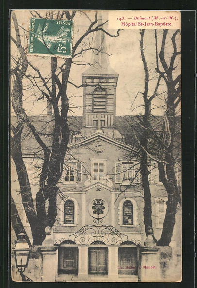 CPA Blamont, Hopital St-Jean-Baptiste