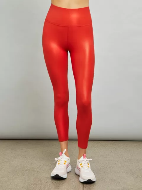 CARBON 38 TAKARA shine leggings size medium red $80.00 - PicClick