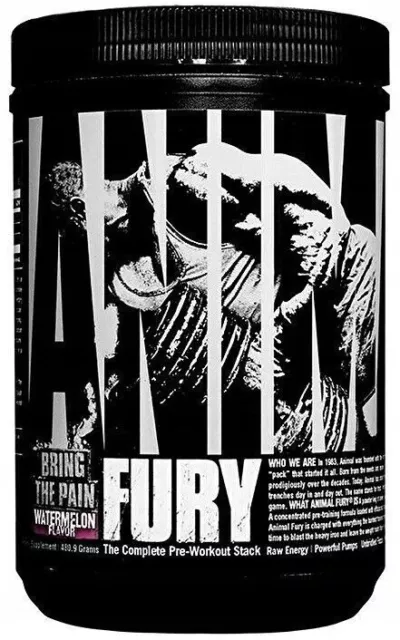 Universal Nutrition Animal Fury Pastèque 480g