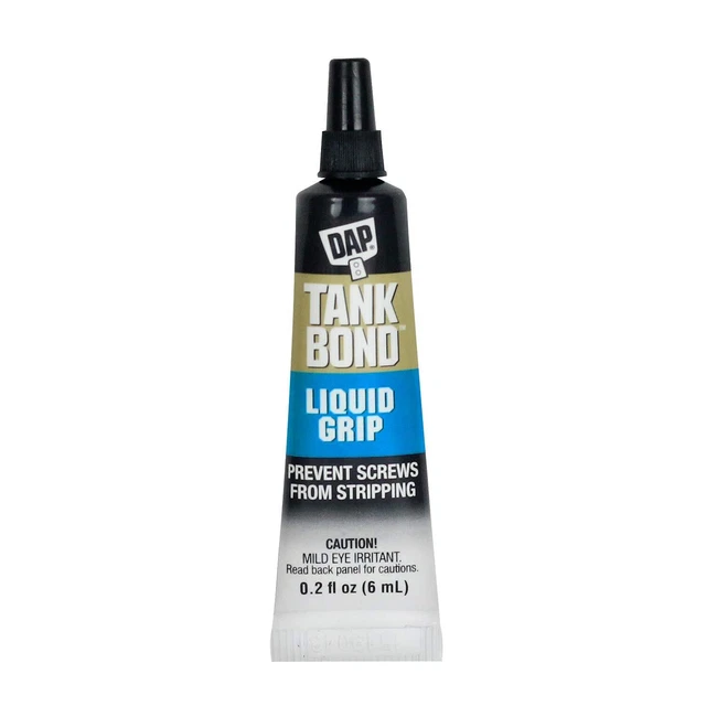 DAP Tank Bond Liquid Grip - Prevent Screws Stripping Clear