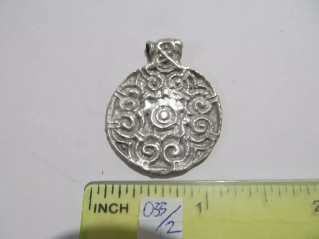 Ancient Silver Zomorphic amulet Viking, Kievan Rus 9-10 AD №033/2 (copy)