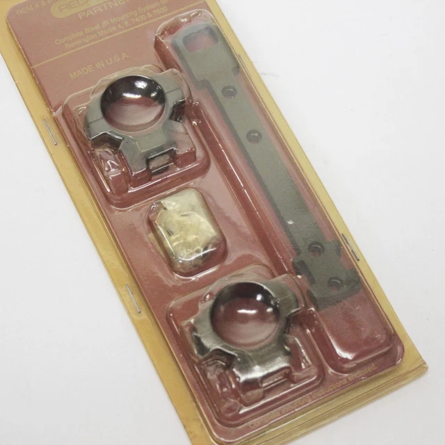 Vintage Redfield Scope mount & rings Remington model 4 6 7400 7600 USA NEW